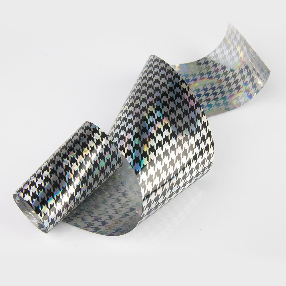 Folia transferowa przezroczysta holograficzna 100 cm 8 Nr 22