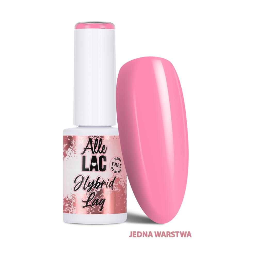 Lakier hybrydowy LED/UV Gel Polish Pinks Sweet AlleLac HEMA/Di-HEMA Free 6g