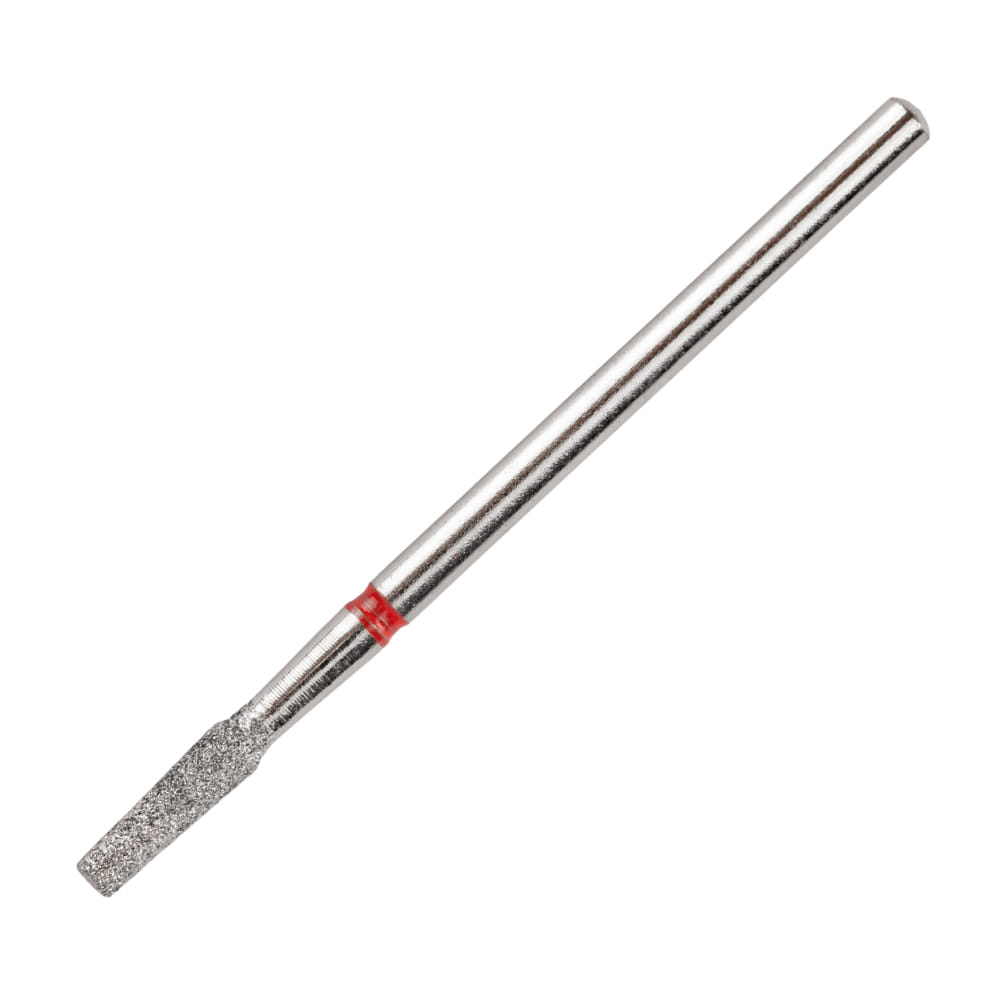 Frez diamentowy stożek ścięty czerwony delikatny