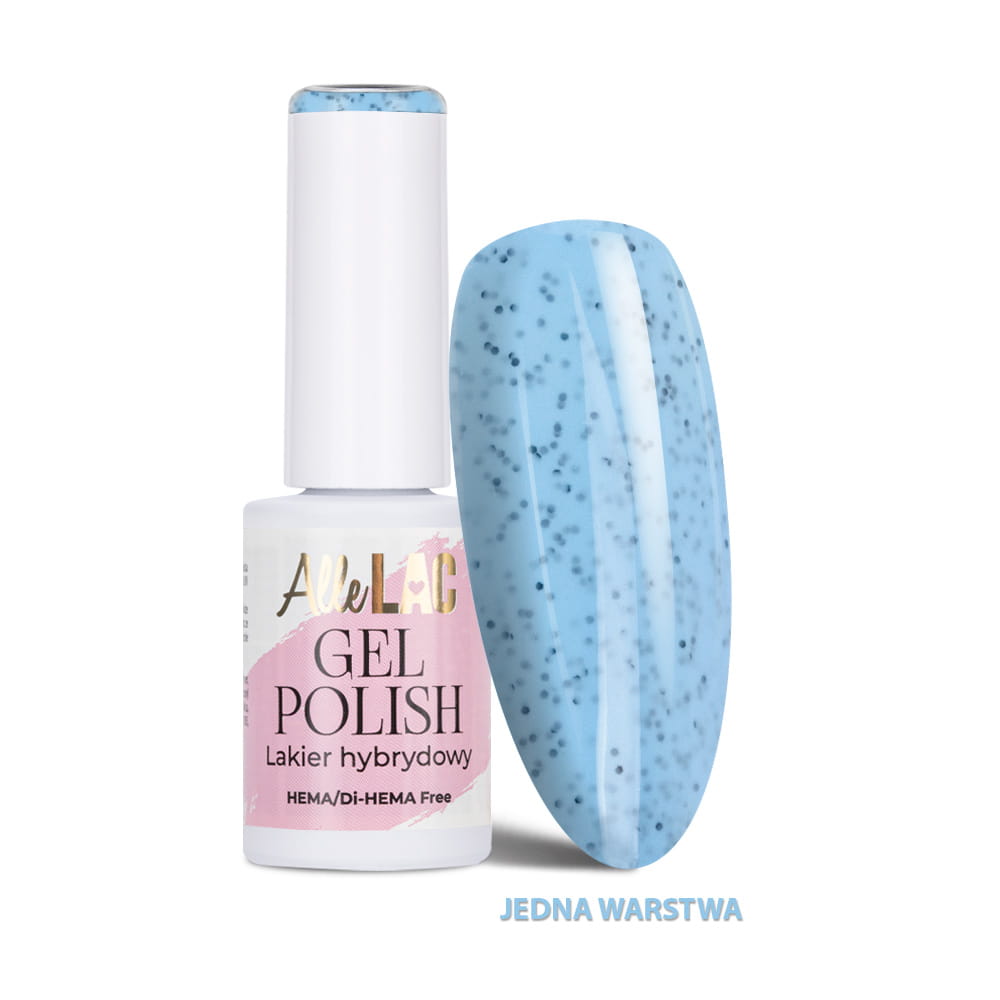 Lakier hybrydowy LED/UV Gel Polish Blues BL4 Dots AlleLac HEMA/Di-HEMA Free 6g