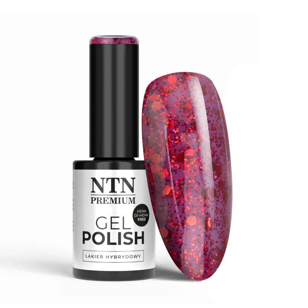 Lakier hybrydowy LED/UV Gel Polish NTN Premium Passion for Love Collection Nr 206 HEMA/Di-HEMA Free 5 g