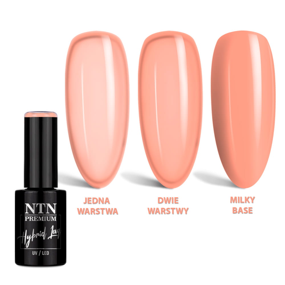 Lakier hybrydowy LED/UV Gel Polish Nudes Nr 456 Limited Edition NTN Premium 5g
