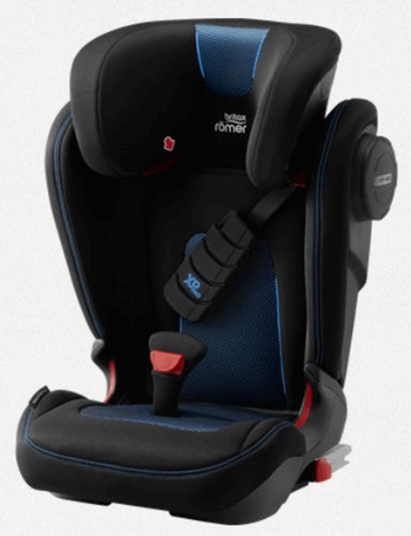 Britax Romer, Kidfix III S - fotelik samochodowy od 3.5 lat - 12 lat, 15 - 36 kg -Cool Flow - Blue