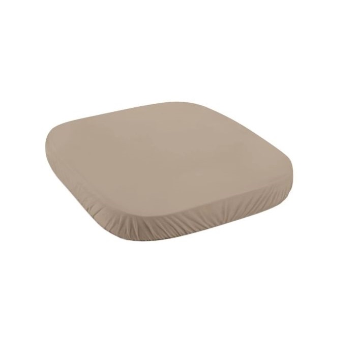 Waldin Prześcieradło 73 x 73 cm do łóżeczka 7w1-Taupe