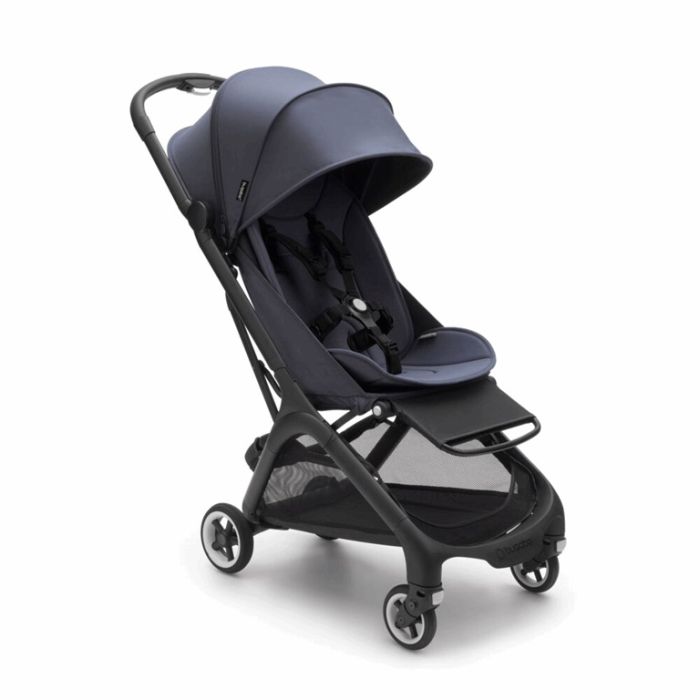 Bugaboo Butterfly - kompaktowy wózek spacerowy-Black-Stormy Blue