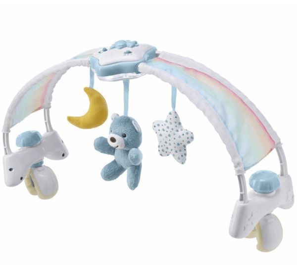 Chicco First Dreams - Panel, lampka na łóżeczko Rainbow Sky - 10473-Blue