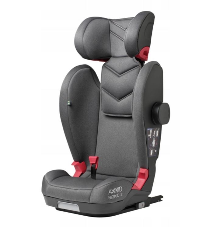 Axkid Bigkid 2 Premium - fotelik samochodowy 15-36 kg-Premium Grey