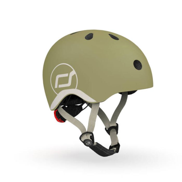 ScootandRide Kask Standard XXS-S dla dzieci 1-5 lat -Olive