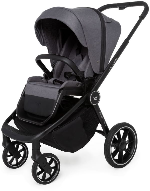 Muuvo Quick 4.0 - wózek spacerowy-Iron Graphite