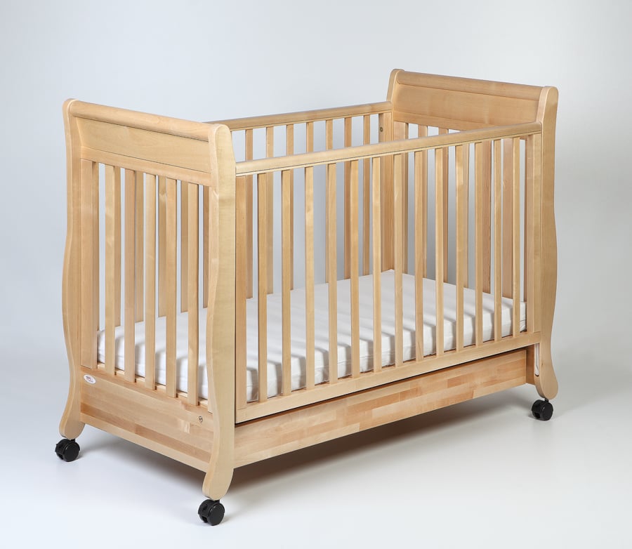 Troll, Romantica - łóżeczko 120x60-Naturalny