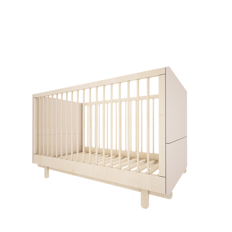 Wood Luck, Basic - łóżeczko z opcją tapczanika 70x140