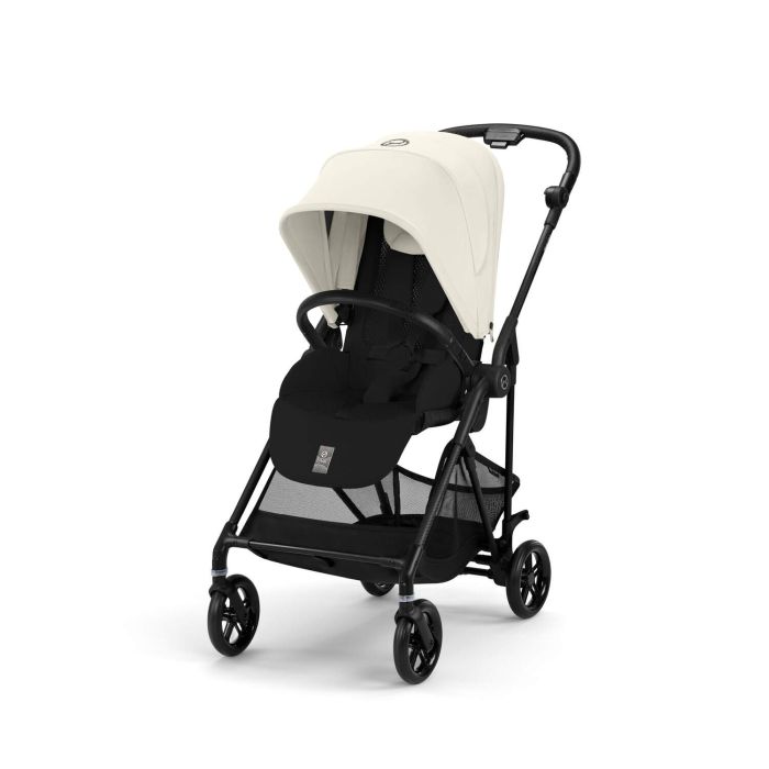 Cybex Melio Carbon - wózek spacerowy-Canvas White