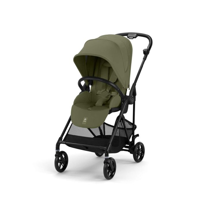 Cybex Melio Carbon - wózek spacerowy-Moss Green