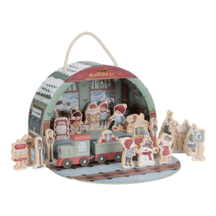 Little Dutch Kalendarz adwentowy w walizce FSC - LD4880