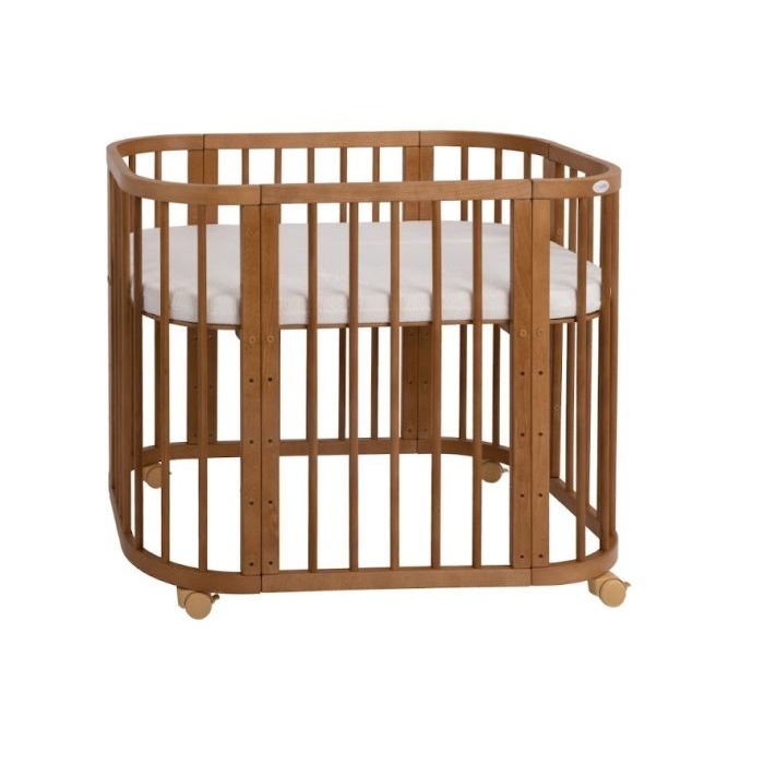 Waldin Łóżeczko 5w1 z materacem-Vintage