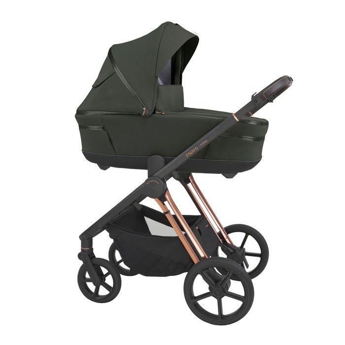 Espiro Miloo - wózek głęboko-spacerowy 2w1-104 Luxury Green