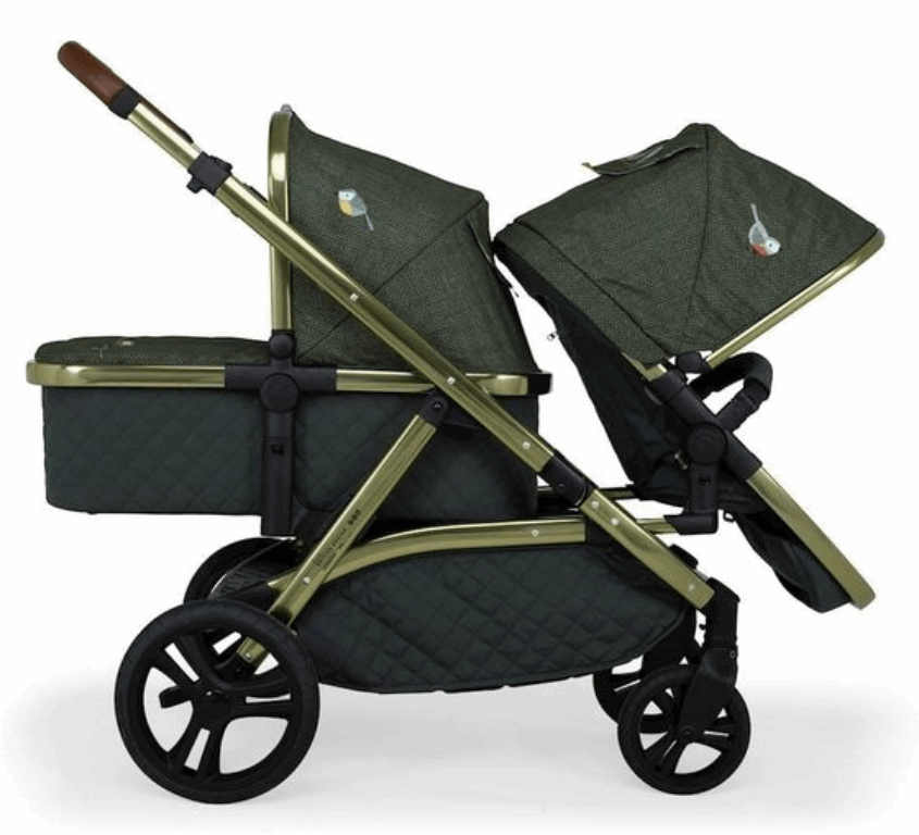 Cosatto Wow XL - bliźniaczy wózek głęboko-spacerowy-Bureau