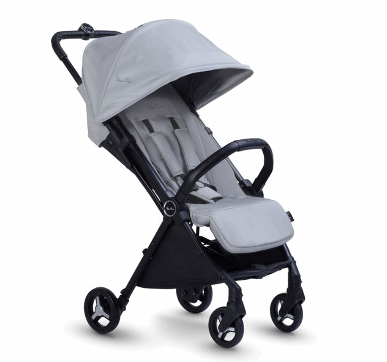 Silver Cross, Jet 2.0 - lekki wózek spacerowy-Silver