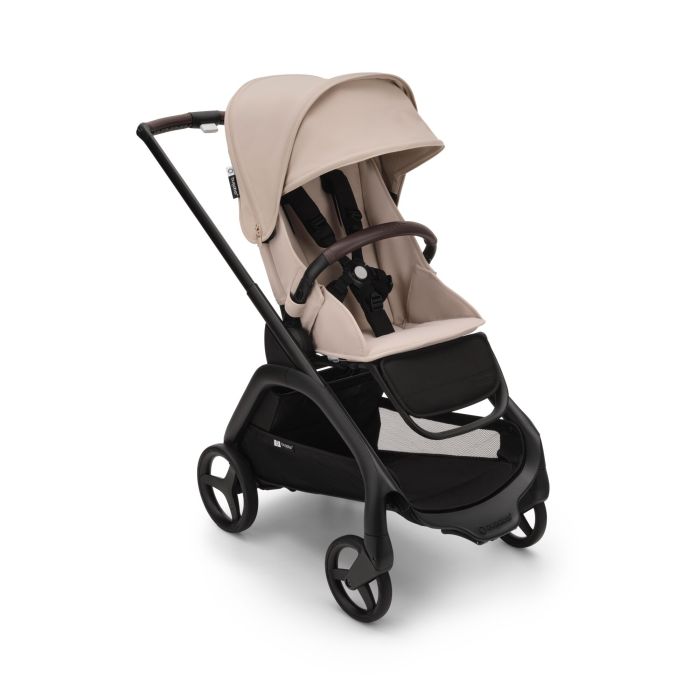 Bugaboo Dragonfly - wózek spacerowy-Black-Desert Taupe-Desert Taupe