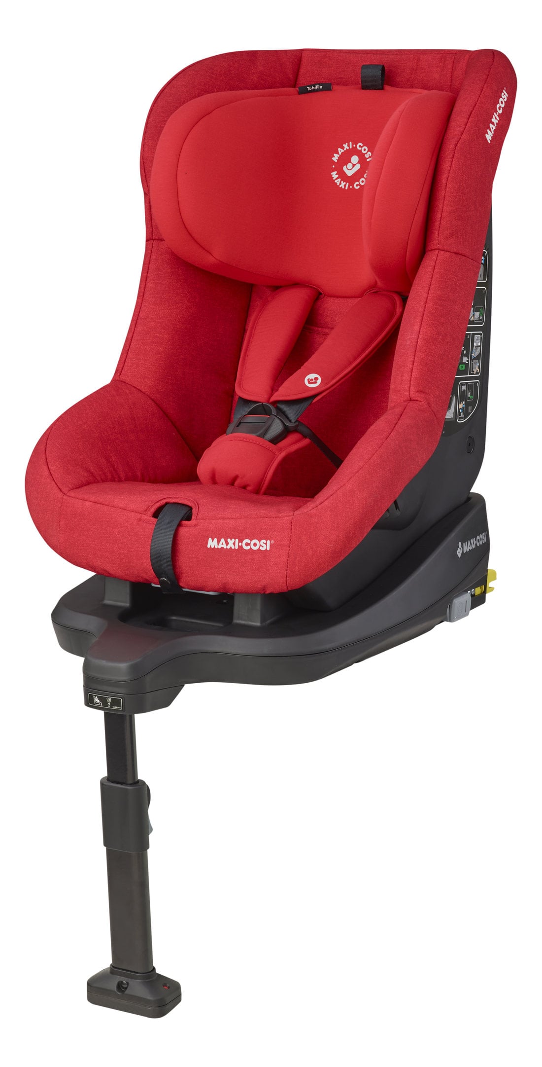 Maxi-Cosi, TobiFix - fotelik samochodowy od 9 m-ca do 4 lat od 67 do 105 cm-Nomad Red