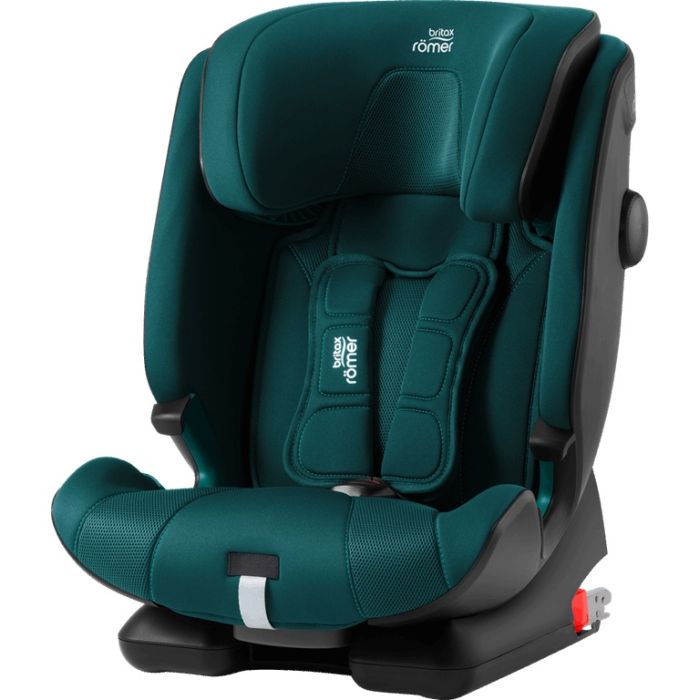 Britax Romer Advansafix i-Size - fotelik samochodowy dla dzieci od 76 do 150 cm wzrostu, od 15 miesiąca do 12 roku życia-Atlantic Green