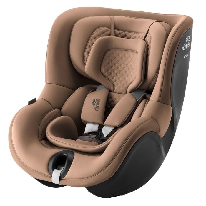 Britax Romer Dualfix 5Z-obrotowy fotelik bez bazy od 61 do 105 cm-Warm Caramel LUX