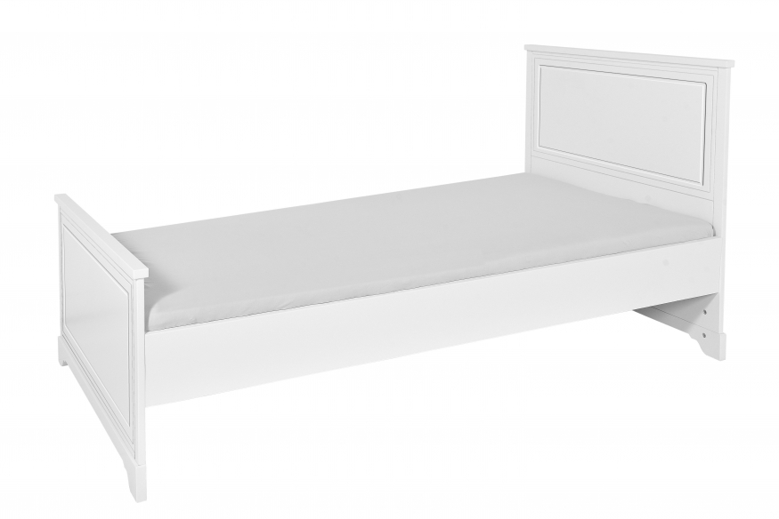 Novelies, Melody - łóżko 90x200-Biały