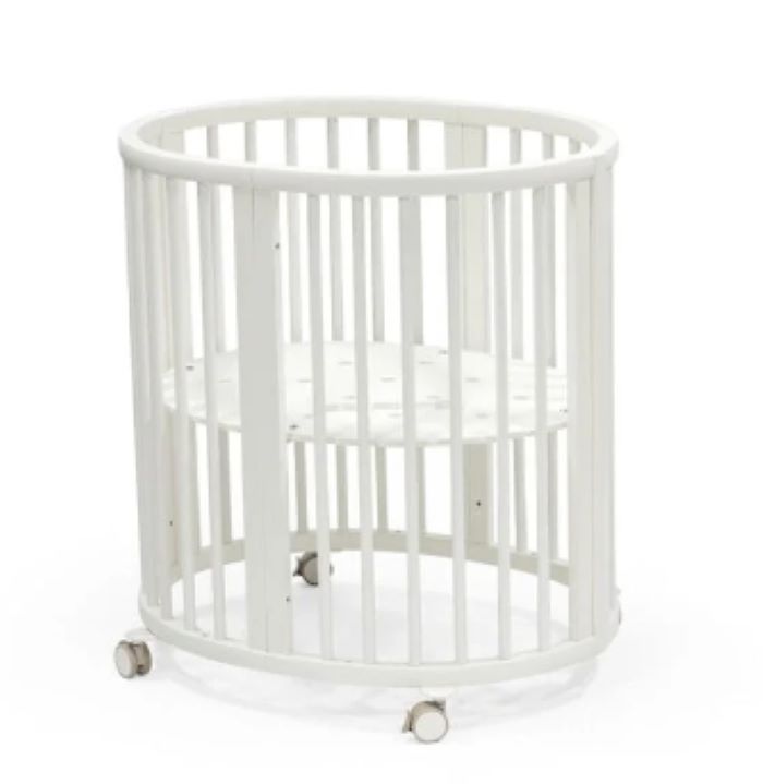 Stokke Sleepi Mini V3 owalne łóżeczko dziecięce-White