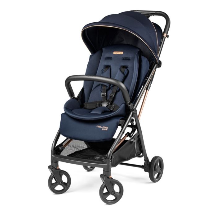 Peg Perego Selfie Plus kompaktowy wózek spacerowy-Blue Shine