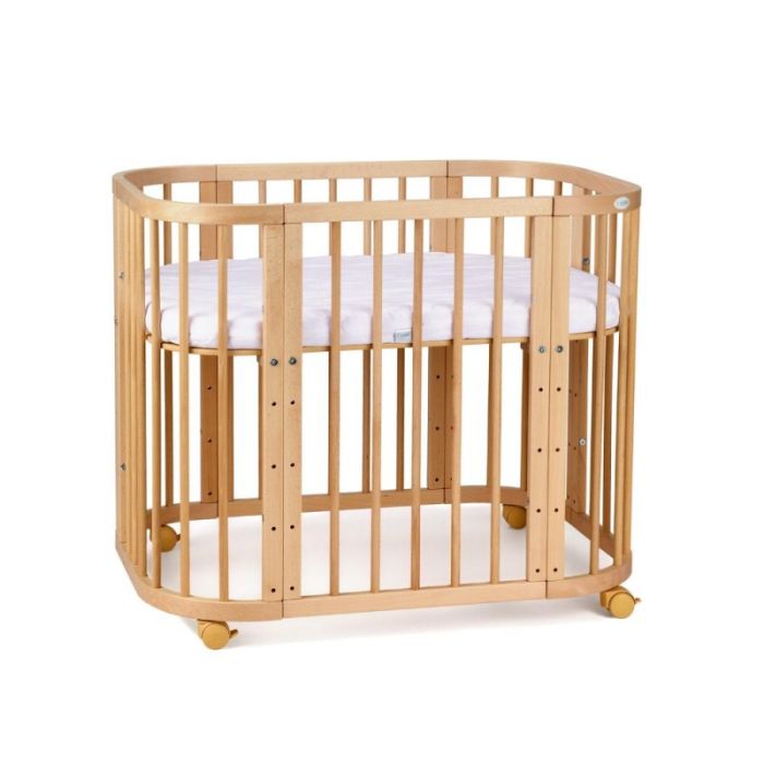 Waldin Łóżeczko 5w1 z materacem-Natural