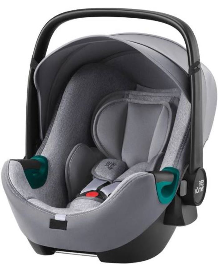 Britax Romer Baby-Safe 3 i-Size - fotelik samochodowy od urodzenia do około 15 miesiąca życia, od 40 do 83 cm wzrostu-Graphite Marble