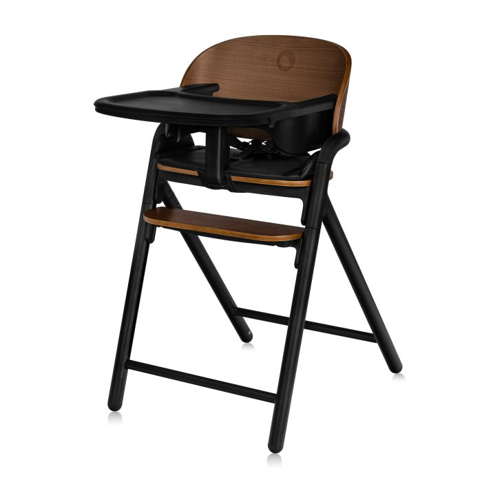 Lionelo Celia - wielofunkcyjne krzesełko do karmienia-Black Wood