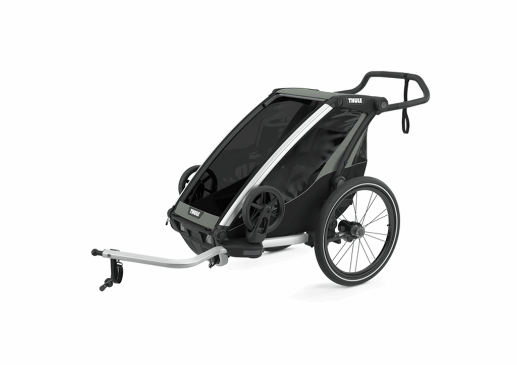 Thule Chariot Lite 1 - Przyczepka rowerowa dla dziecka-Agave Black