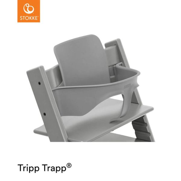 Stokke Tripp Trapp Baby Set - barierka z oparciem do krzesełka Tripp Trapp-Storm Grey