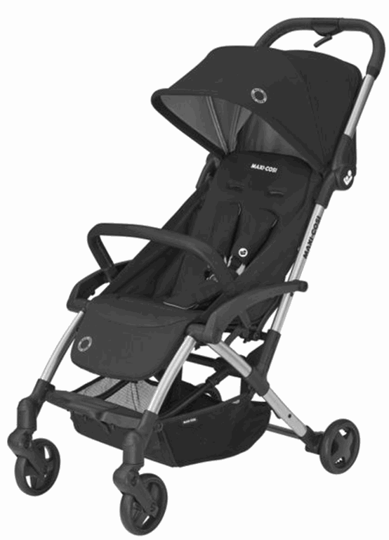Maxi-Cosi, Laika - wózek spacerowy-Essential Black