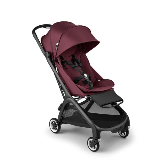 Bugaboo Butterfly - kompaktowy wózek spacerowy-Black-Dark Cherry