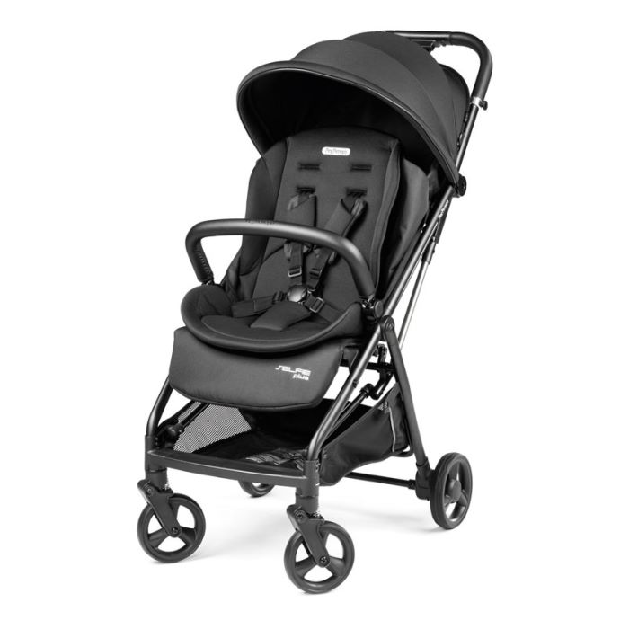 Peg Perego Selfie Plus kompaktowy wózek spacerowy-True Black
