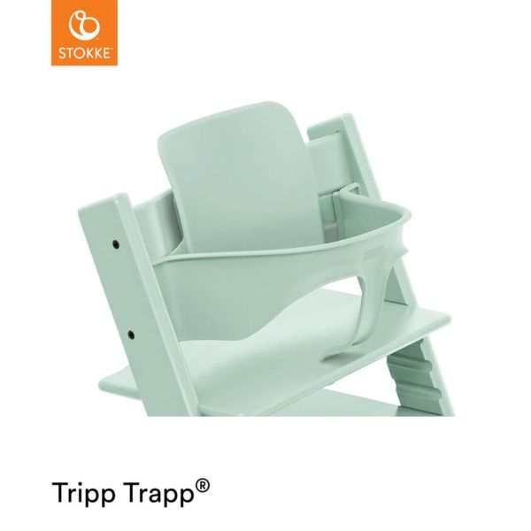 Stokke Tripp Trapp Baby Set - barierka z oparciem do krzesełka Tripp Trapp-Soft Mint