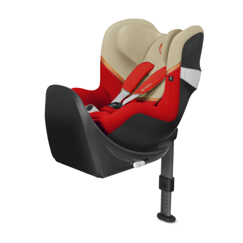 Cybex, Sirona M2 I-Size - fotelik samochodowy bez bazy od urodzenia do 105 cm, do ok. 4 lat-Manhattan Grey-Autumn Gold