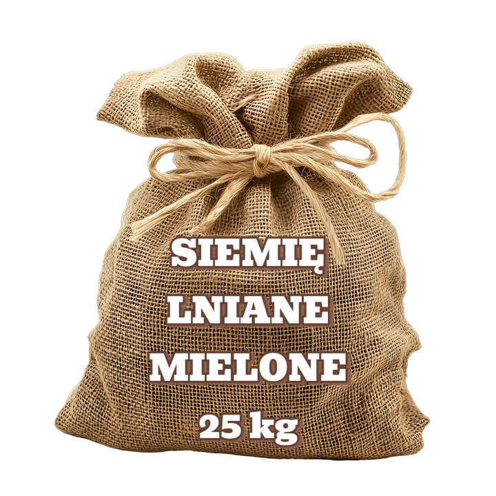 Siemię lniane mielone 25 kg HURT