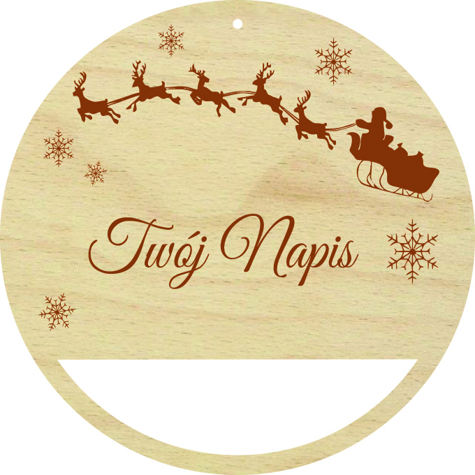 Kalendarz adwentowy tabliczka obręcz baza makrama grawer personalizacja IMIĘ zawieszka świeta Boże Narodzenie