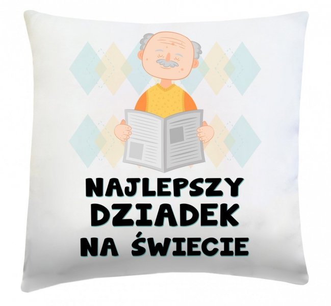 Poduszka na Dzień Dziadka 40x40 wz. 15