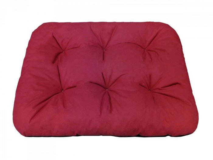 Legowisko dla psa 100x60 cm - bordowe