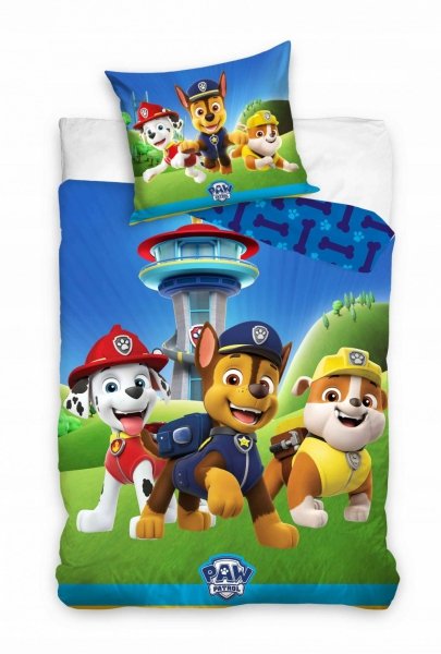 Pościel licencyjna coral 100% poliester 160x200 - Paw Patrol - PAW234002