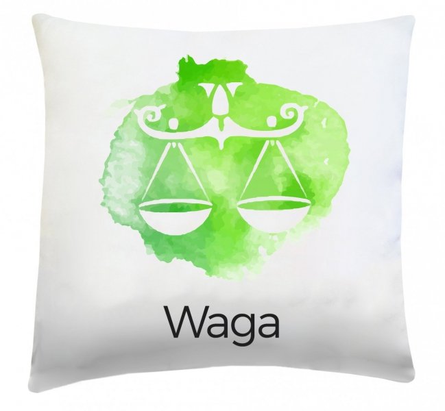 Poduszka znak zodiaku 40x40 wz. Waga