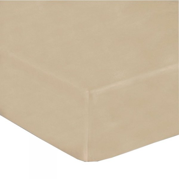 Prześcieradło satynowe bez gumki 160x220 Beż 018