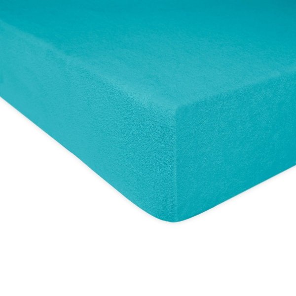 Grube Prześcieradło FROTTE 140x200 na gumkę wz. 010 turkusowy
