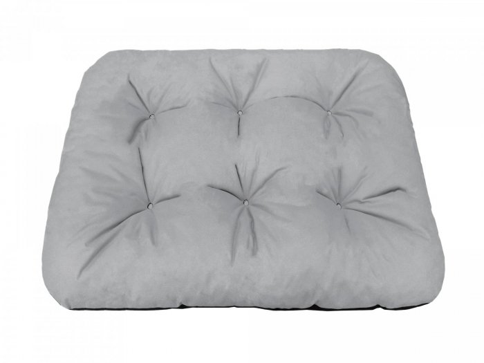 Legowisko dla psa 80x60 cm - jasny szary