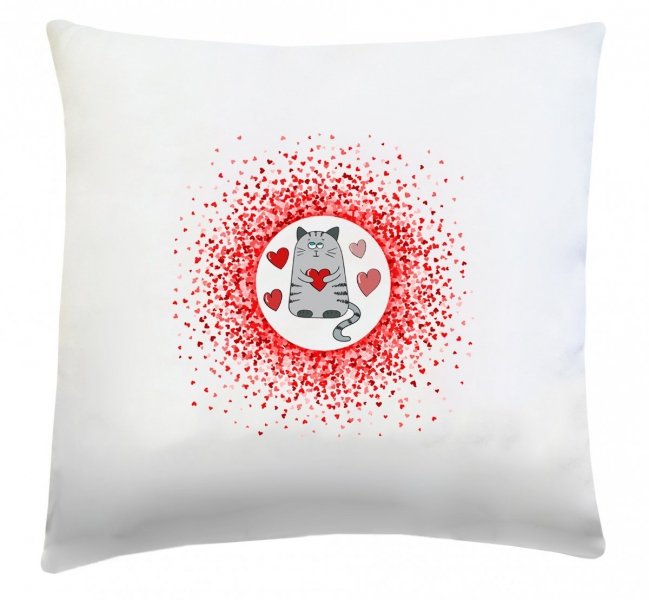 Poduszka na Walentynki 40x40 wz. 13