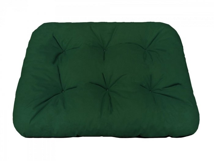 Legowisko dla psa 100x60 cm - butelkowa zieleń